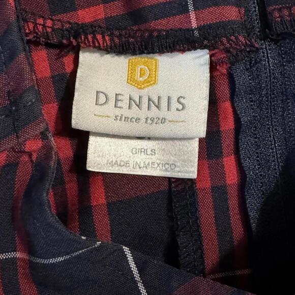 Lot of 2 Plaid School Uniform Jumpers Dennis True Grits Size 4 & 6 Pleated Dress - Picture 9 of 14